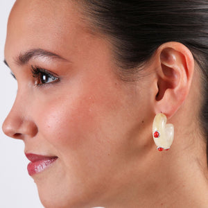 Aros Argolla Amarillo Humana