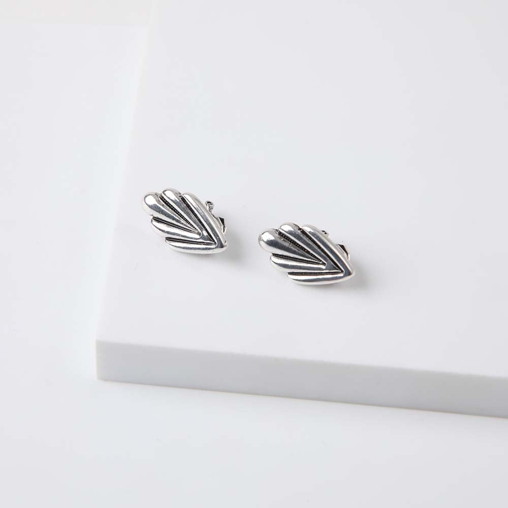 Aros Clip Tibuchina Plateados Humana