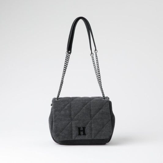 Cartera Hombro Urgell Negra Humana