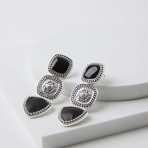 Aros Largo Rod Plateado Humana