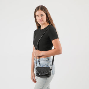 Cartera Minibag Ramone Negro Humana