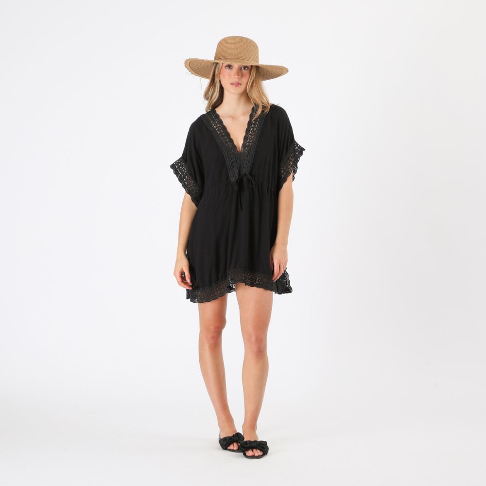 Kimono Creta Negro Tatienne