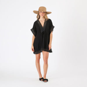Kimono Creta Negro Tatienne