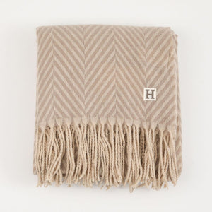 Manta  Abigail Beige Humana