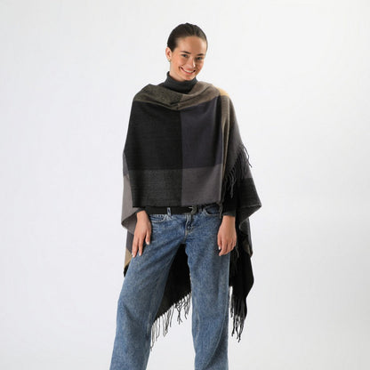 Poncho Naxos Gris I-D