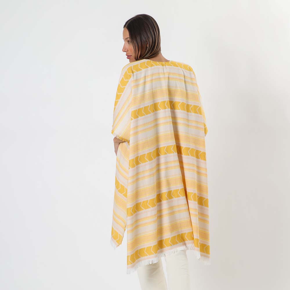 Kimono Vainilla Amarillo Humana