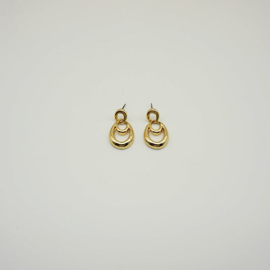 Aros Medianos Dorados Shimering Sahara i-D