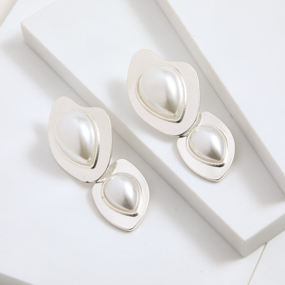 Aros Largos Karla Plateado I-D