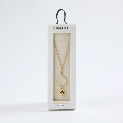 Collar Corto Isis Dorado Humana