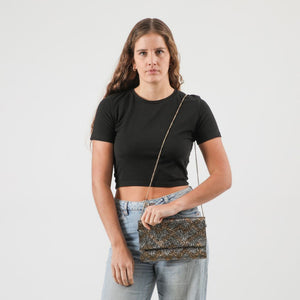 Clutch Maia Dorado Humana