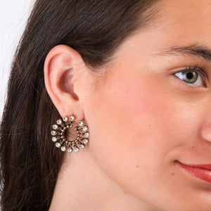 Aros Pegados Maca Plateado Humana