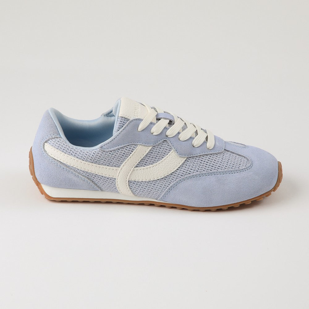 Zapatilla Leather Light Blue Rosetta Humana 37