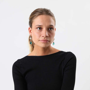 Aros Largo Adelfa Verde Tatienne