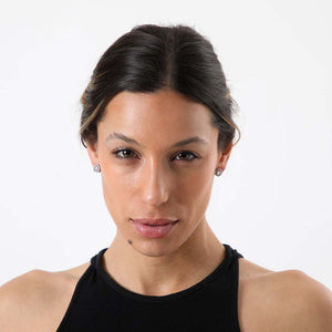 Aros Pegado Comporta Plateado Humana