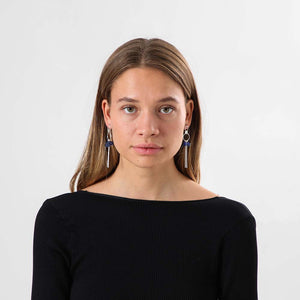 Aros Largo Colette Azul Tatienne