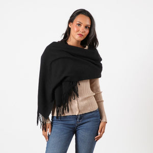 Manta  Ava Negro Humana