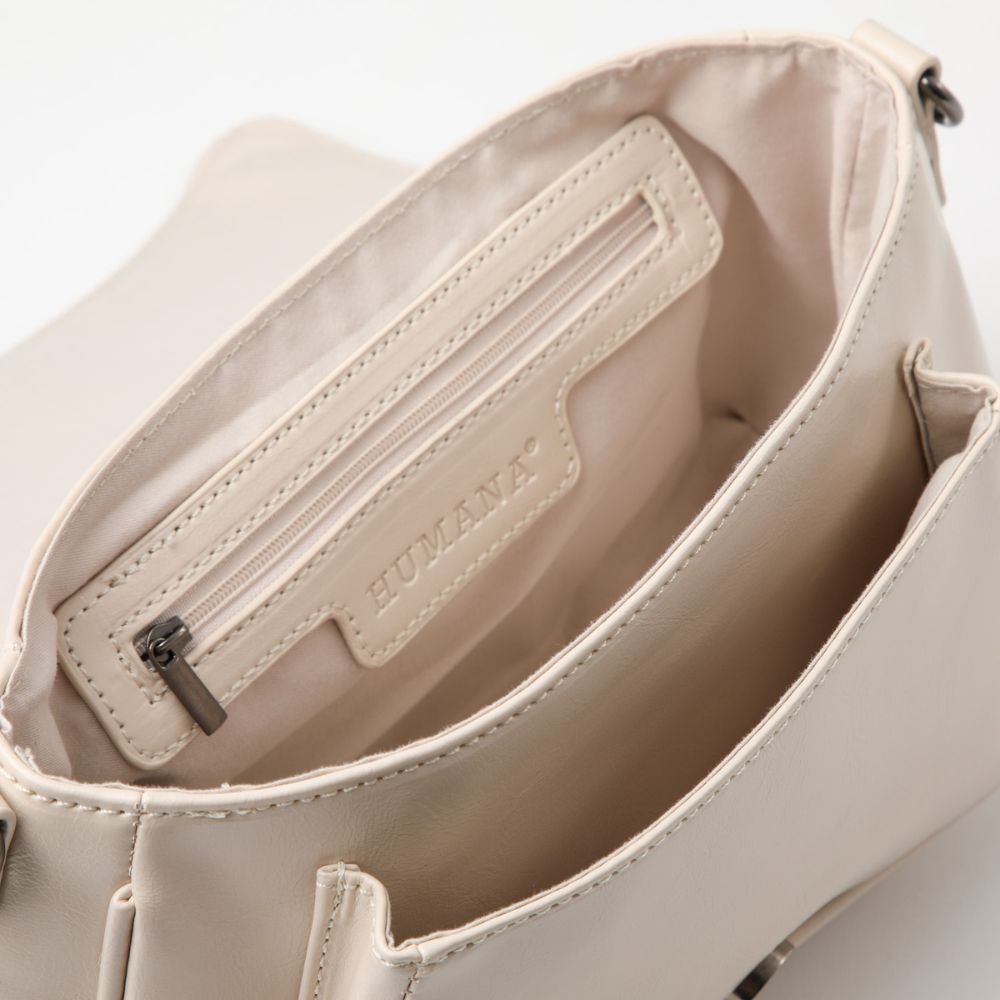 Cartera Hombro Bogatell Beige Humana