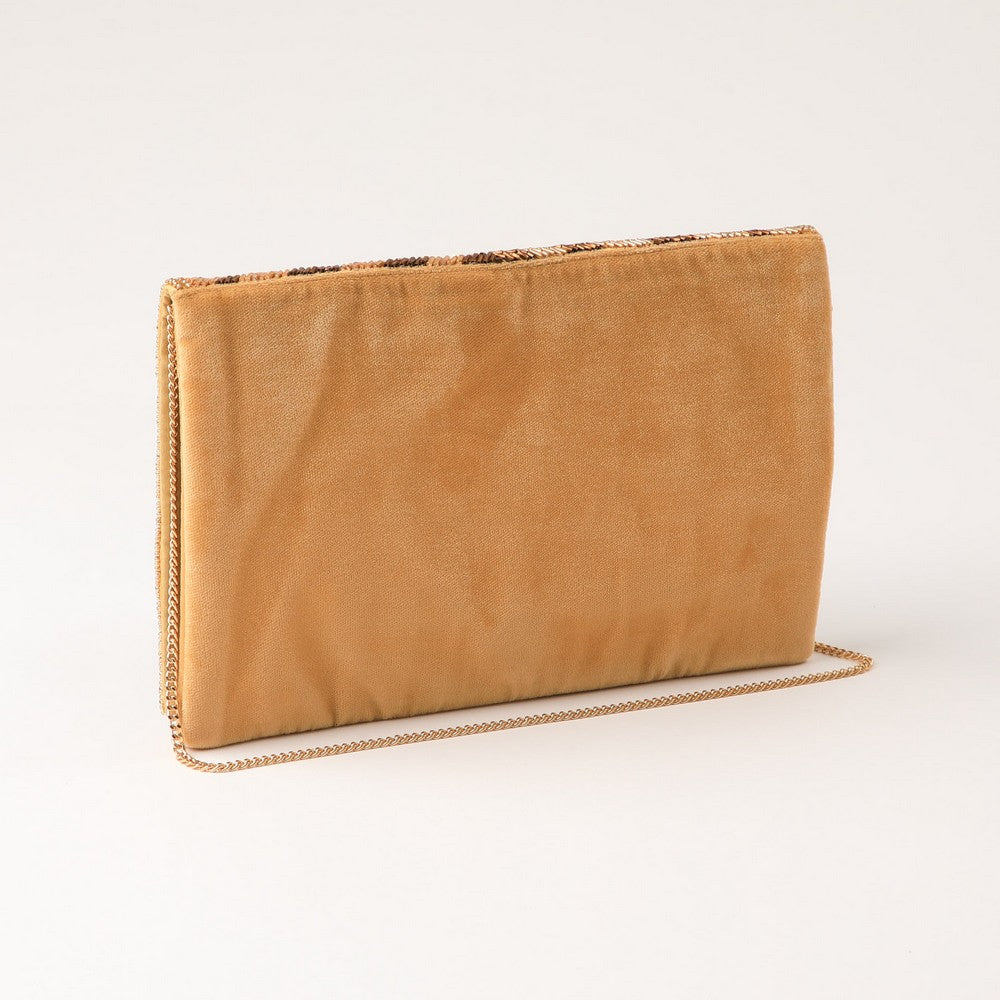 Cartera Clutch Ema Beige Humana