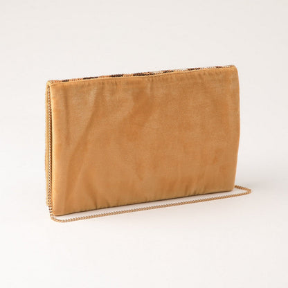 Cartera Clutch Ema Beige Humana