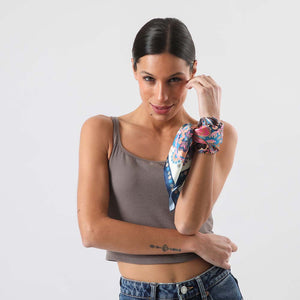 Bandana Ines Azul Tatienne