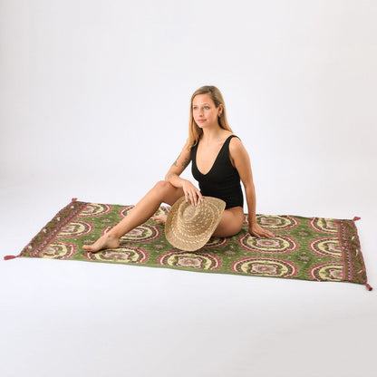 Toalla Reversible Marinha Green Tatienne