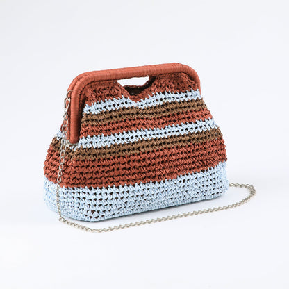 Cartera Clutch Zenda Burdeo Humana