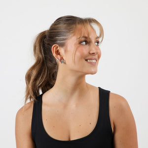 Aros Set Tana Plateado Tatienne