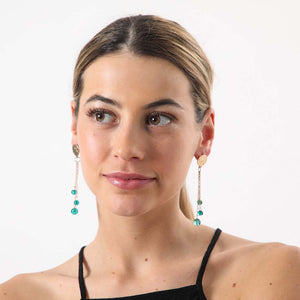 Aros Mediano Puawai Verde Tatienne