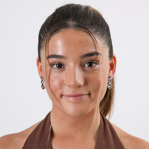 Aros Pegados Piedras Café fantasía Humana