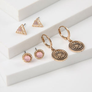 Aros Set Lola Dorado Tatienne