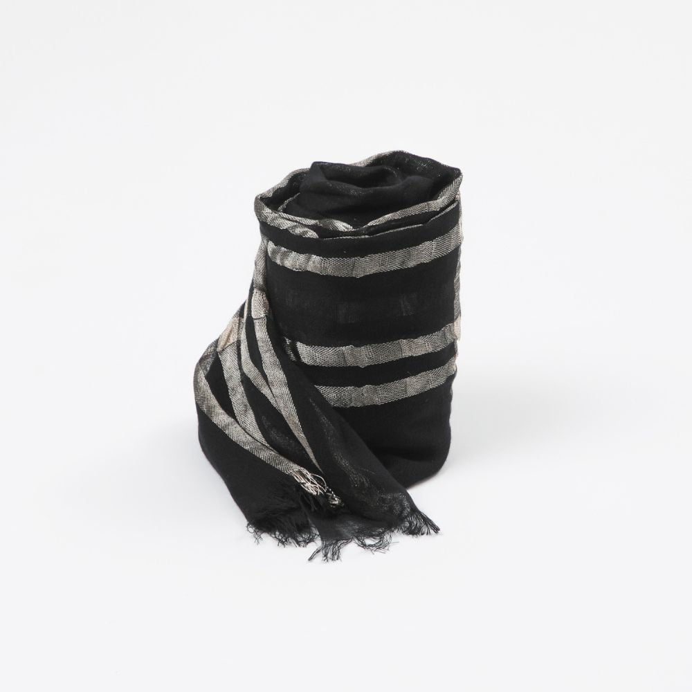 Pañuelo Liso Simona Negro Tatienne
