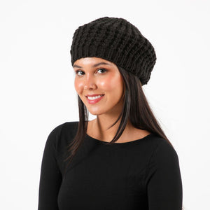 Gorro Boina Luna Negro I-D