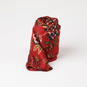 Pañuelo Estampado Damia Rojo Humana