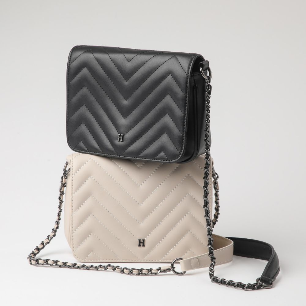 Cartera Cruzada Salamanca Negra Humana