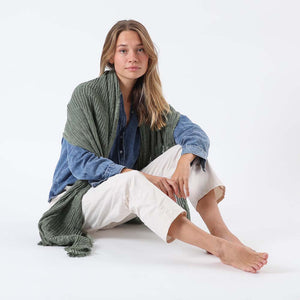 Pañuelo Liso Perugia Verde Tatienne