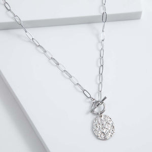 Collar Largo Murcia Plateado Humana