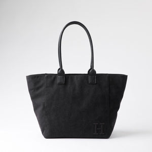 Cartera Tote Delma Canvas Negro Humana
