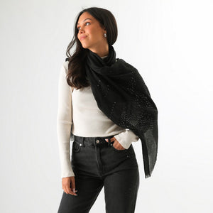 Pañuelo Liso Jules Negro Humana