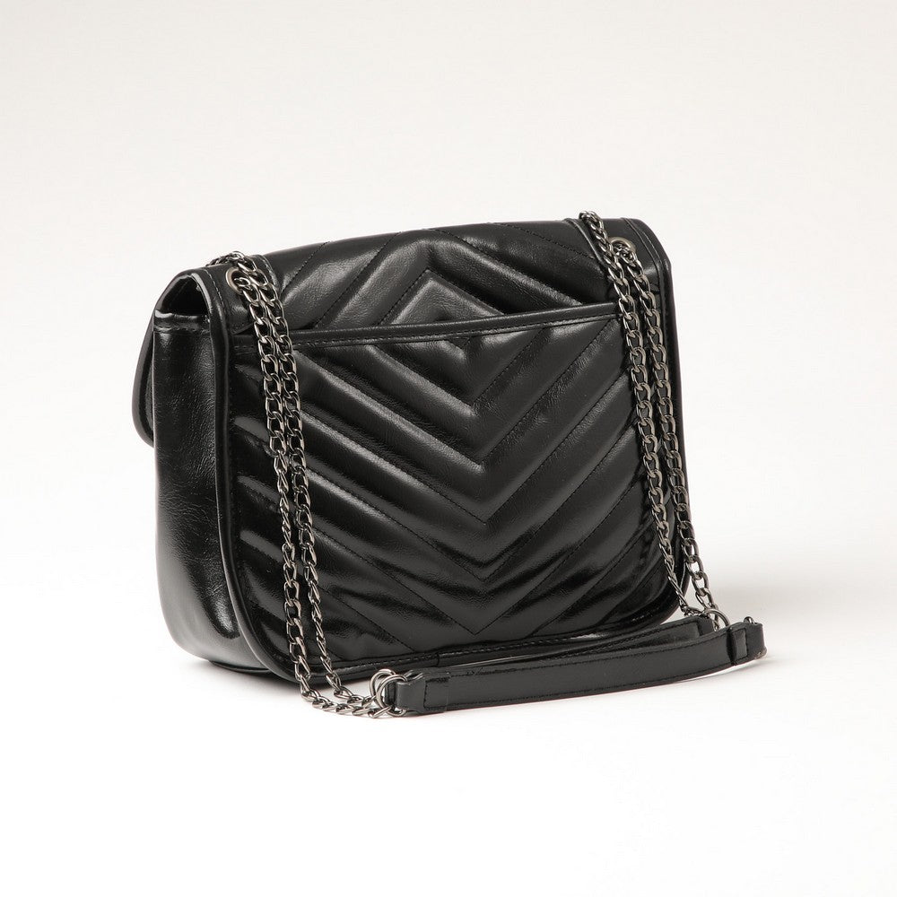 Cartera Hombro Clara Negro Humana