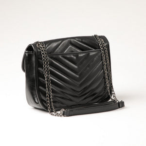 Cartera Hombro Clara Negro Humana