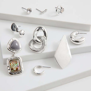 Aros Set Quiet Neutral Dorado Humana