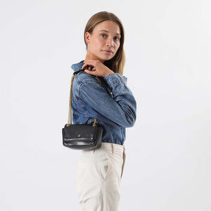 Cartera Minibag Moana Negro Humana