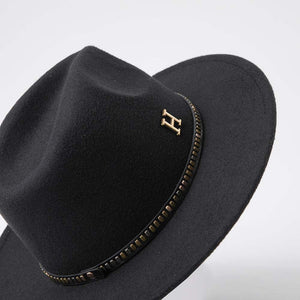 Sombrero Invierno Rectangles Negro Humana