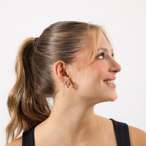 Aros Set Vacay Charms 3 Dorado i-D