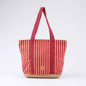 Cartera Tote Lidia Burgundy Tatienne