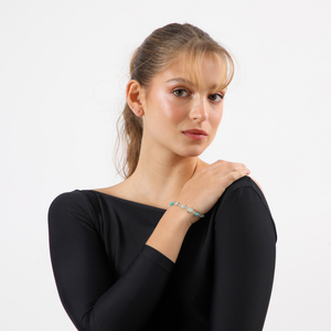 Pulsera Blanda Meli Plateado Humana