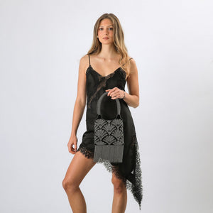 Cartera Clutch Emma Black Humana