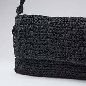Cartera Cruzada Samoa Negra i-D