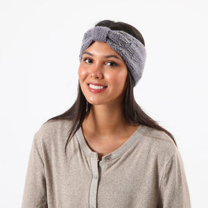 Cintillo  Haila Gris Humana