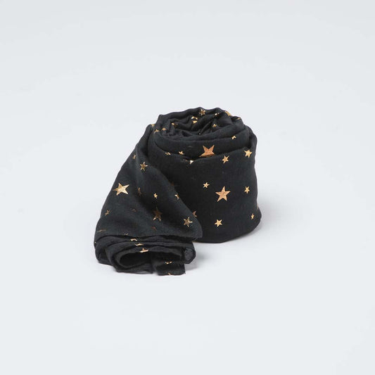 Pañuelo Estampado Heavy Negro i-D